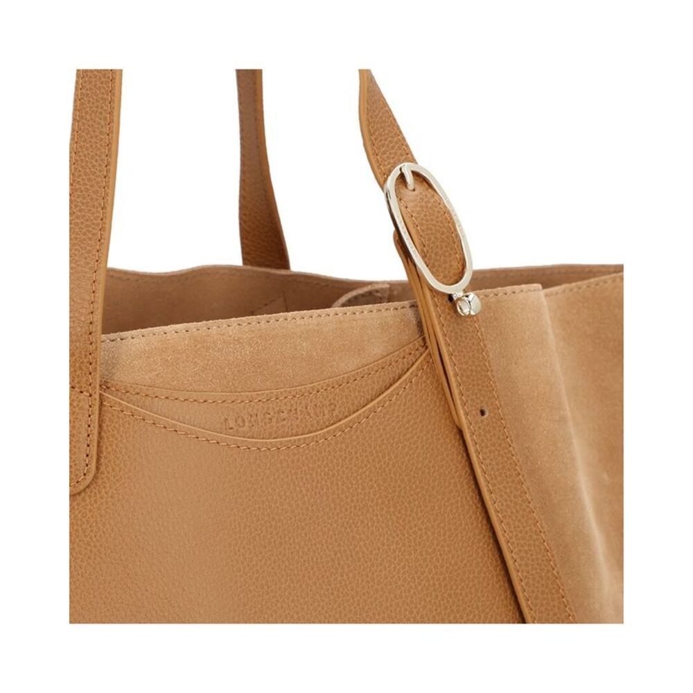 Longchamp Complice Xl Leather Tote, Brown - Picture 5 of 6